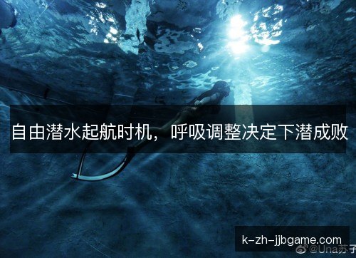 自由潜水起航时机，呼吸调整决定下潜成败